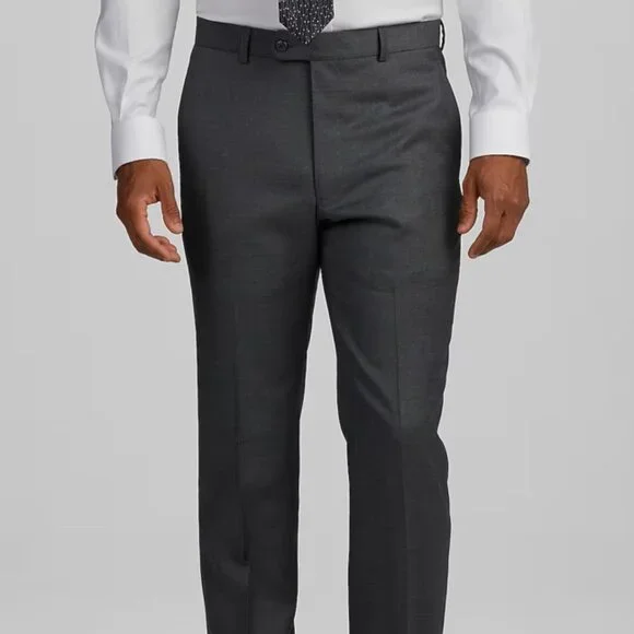 NEW Suit Jacket 46L + Pants 32W Made in USA Tailored Fit FULL SUIT Joseph Abboud - Picture 2 of 5